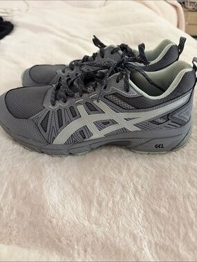 ASICS Gray and Light Gray Men's Athletic GEL Sneakers